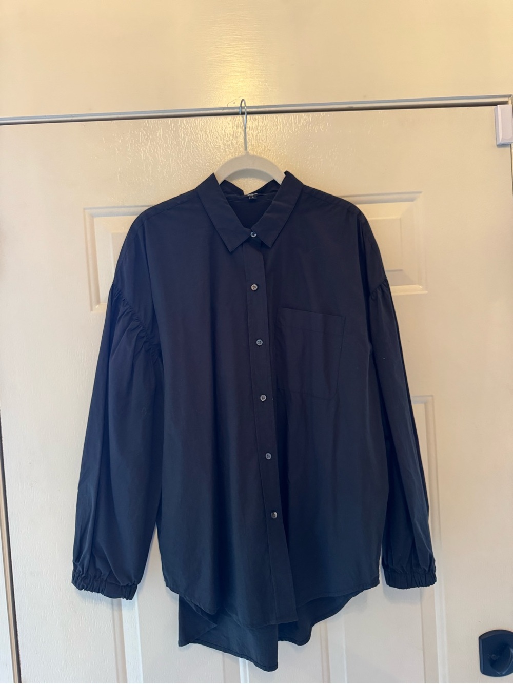 Rails Black Button-Down Shirt
